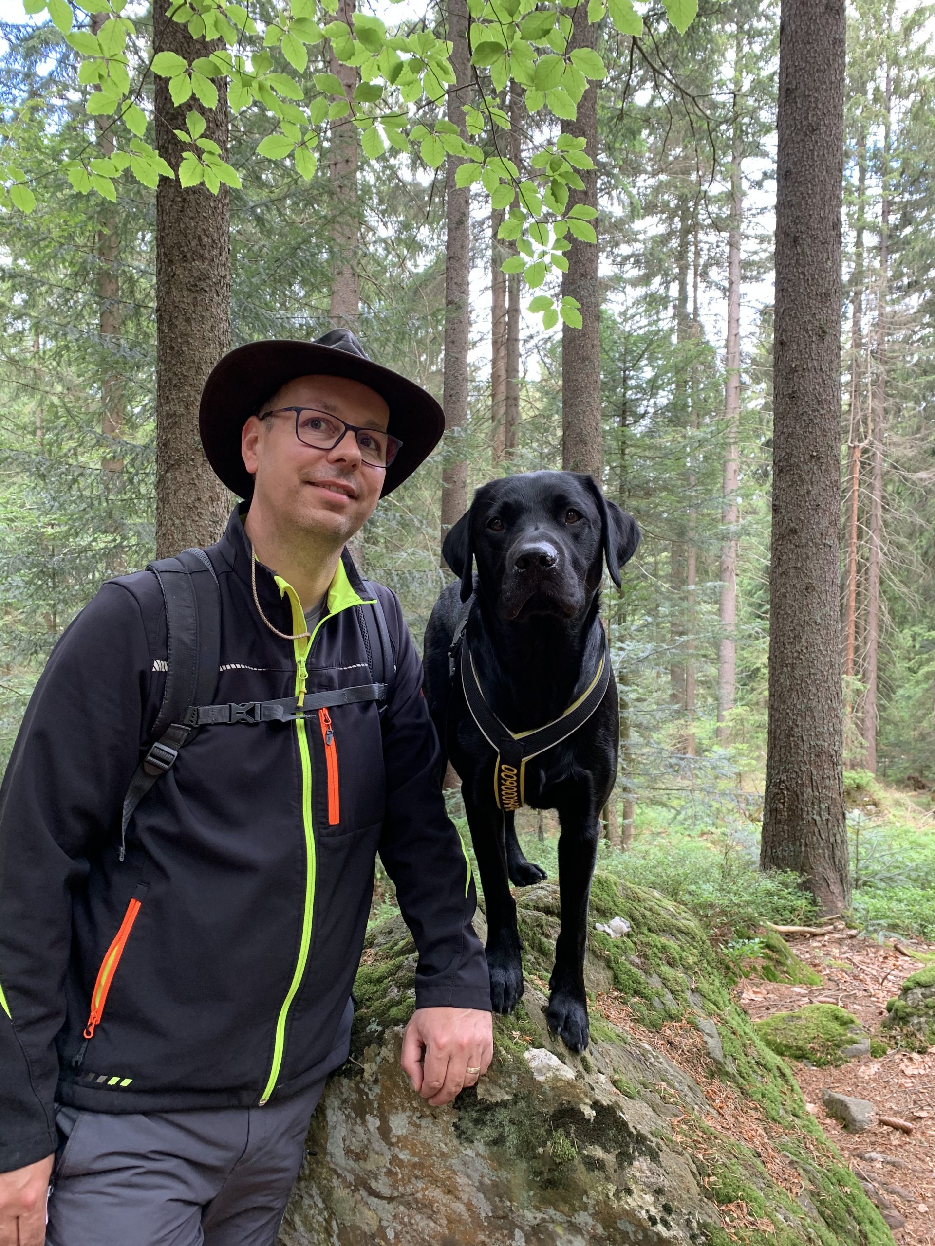 Draußen mit Frodo