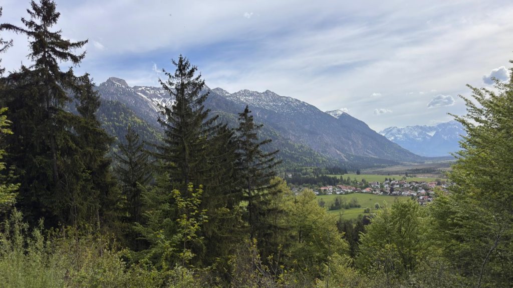 Alpenvorland Ausblick